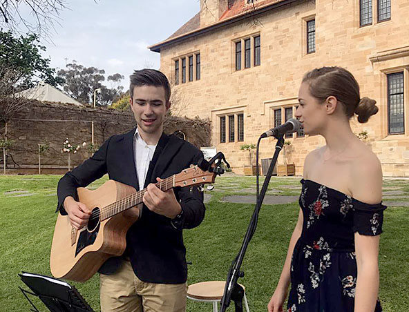 Chelsea and Peter Acoustic Duo Adelaide