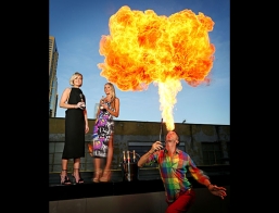 Flamethrower On Stilts